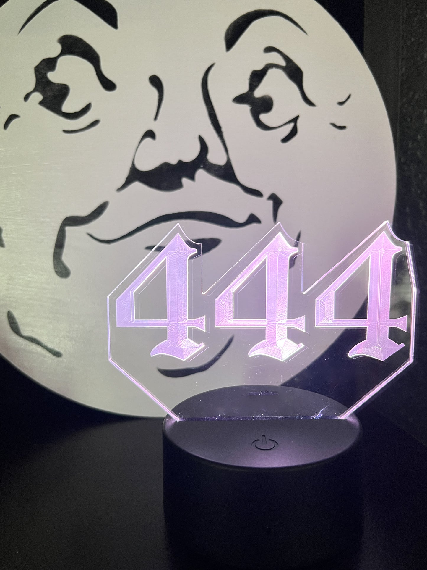 Angel Number LED acrylic sign