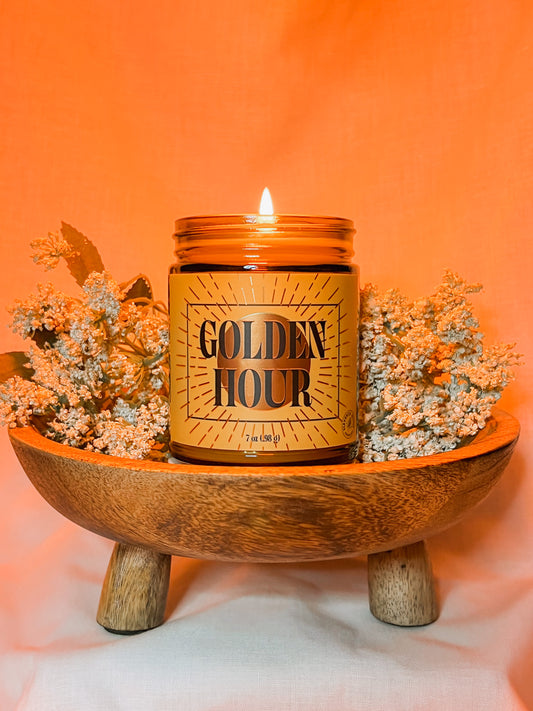 GOLDEN HOUR candle