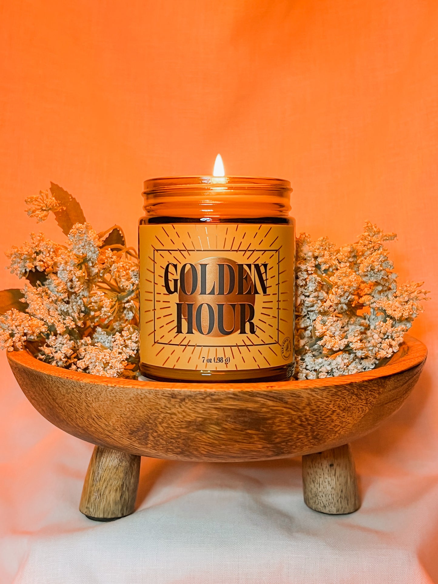 GOLDEN HOUR candle